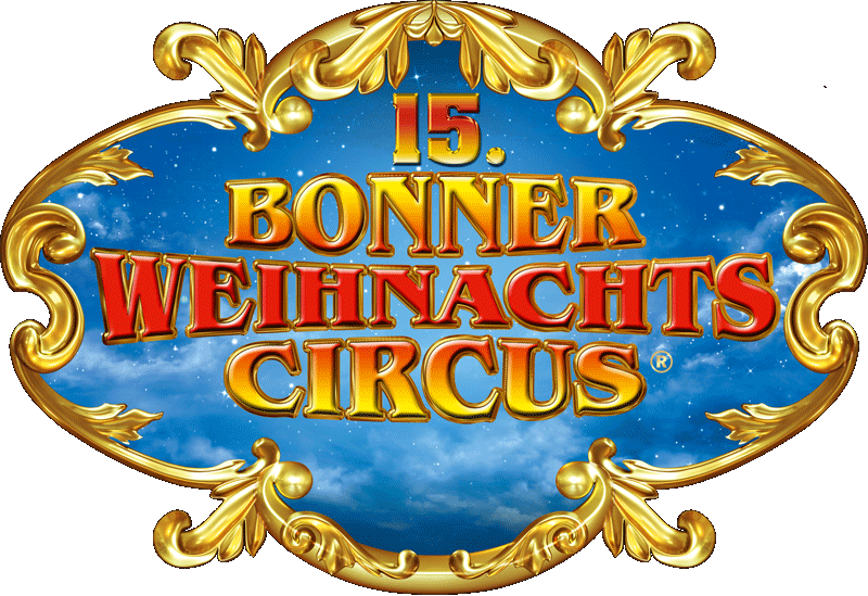 Logo Bonner Weihnachtscircus 15 Jahre